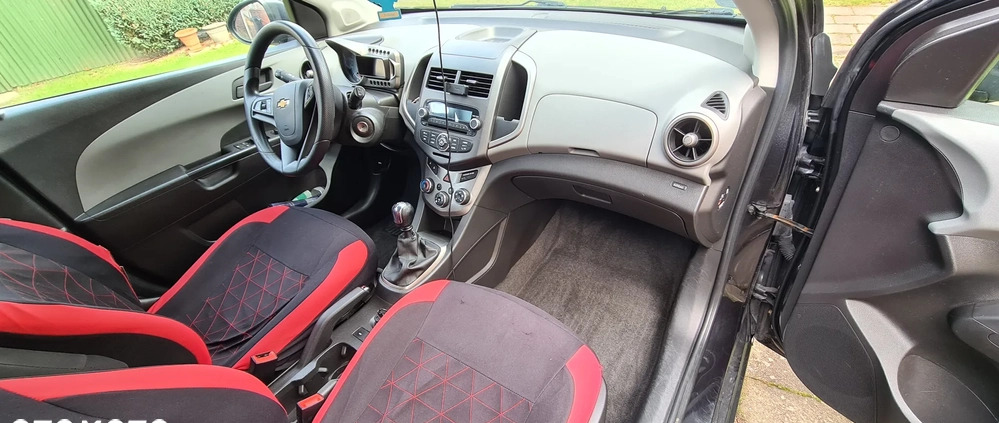 Chevrolet Aveo cena 14400 przebieg: 244500, rok produkcji 2012 z Bochnia małe 106